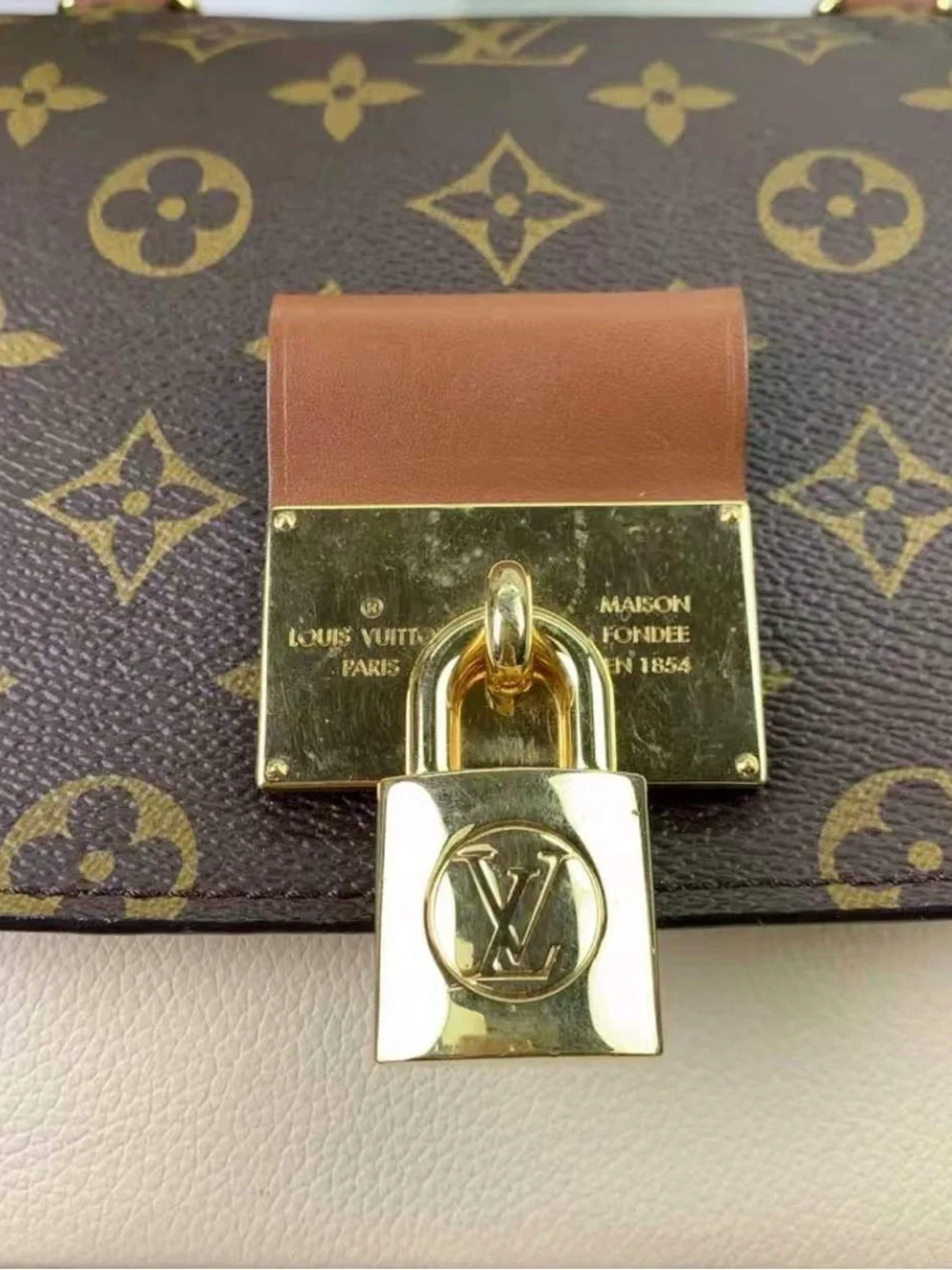 Authentic Louis Vuitton Monogram Vaugirard Shoulder/ Crossbody Bag